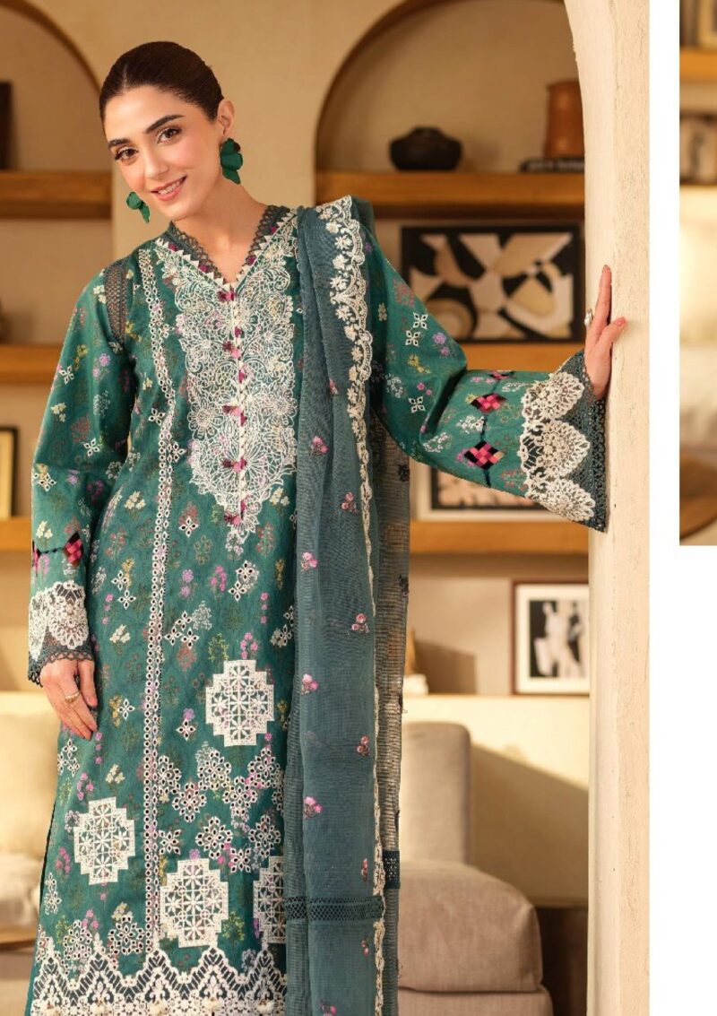 Maryam Hussain Luxury 25 Seashell Lawn