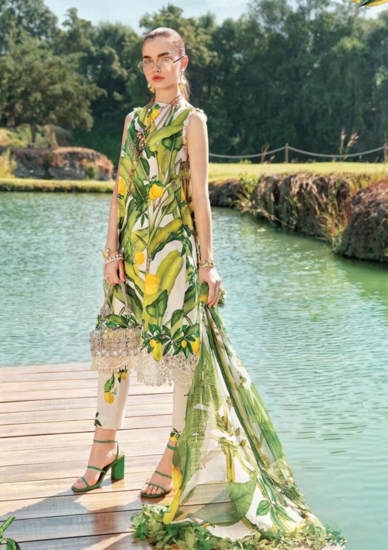 Maria B M Prints Spring Summer 25 Msl 3a Lawn