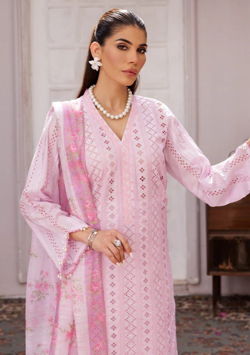 Rajbari Nissa Chikankari Edition S/S 25 D 06 Lawn