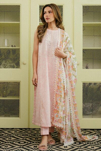 Cross Stitch Daily Wear Csd25 09 Soft Pink Lawn