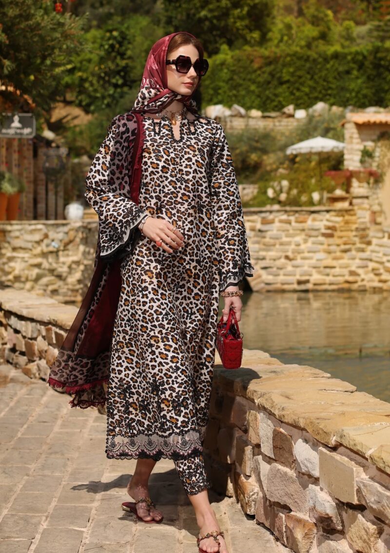 Noor By Saadia Asad Luxe Chikankari Nl25 02 B Lawn