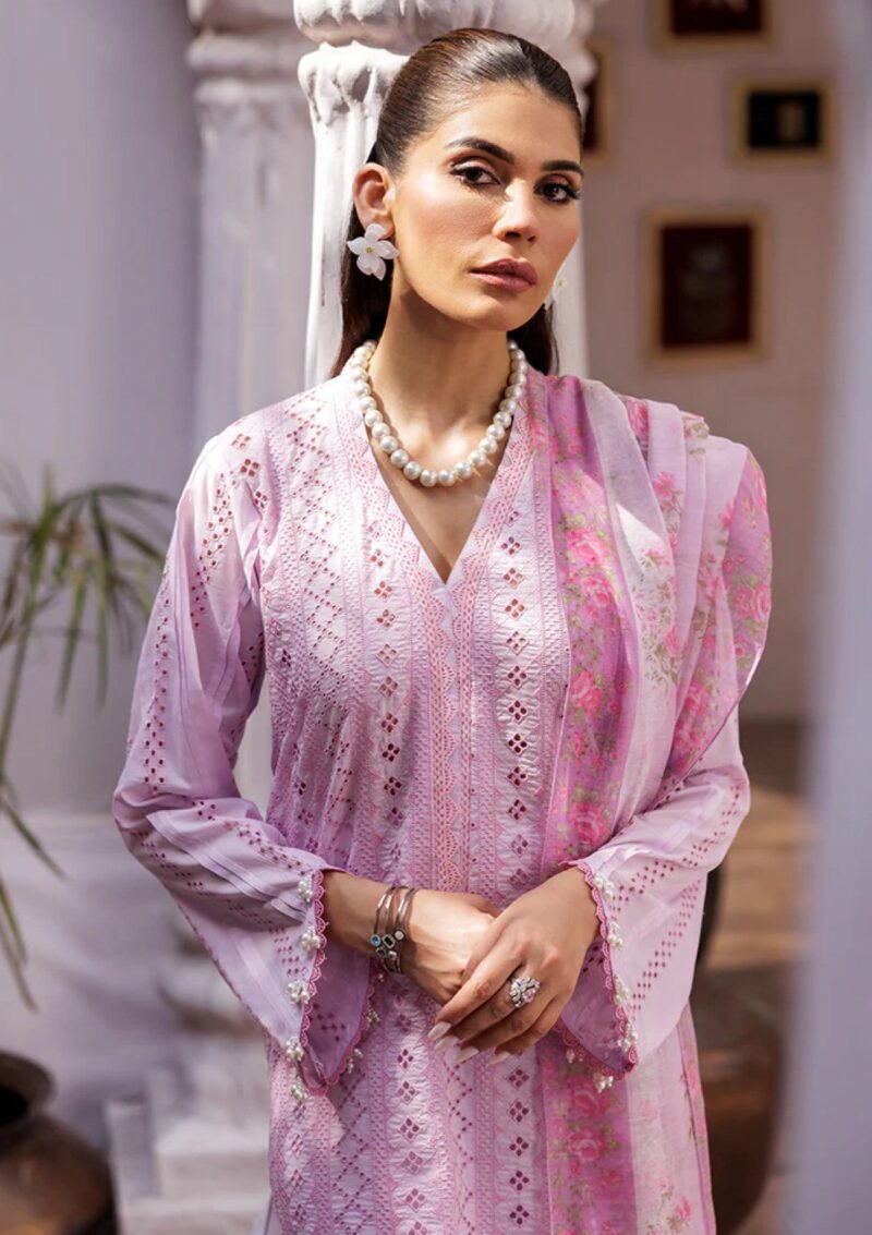 Rajbari Nissa Chikankari Edition S/S 25 D 06 Lawn