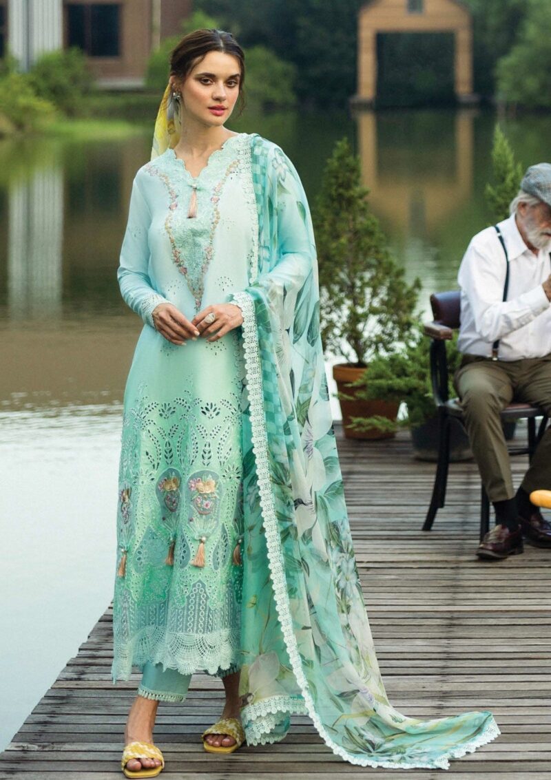 Mushq Solace Ombre Chikankari Mc25 06 Famiglia Lawn