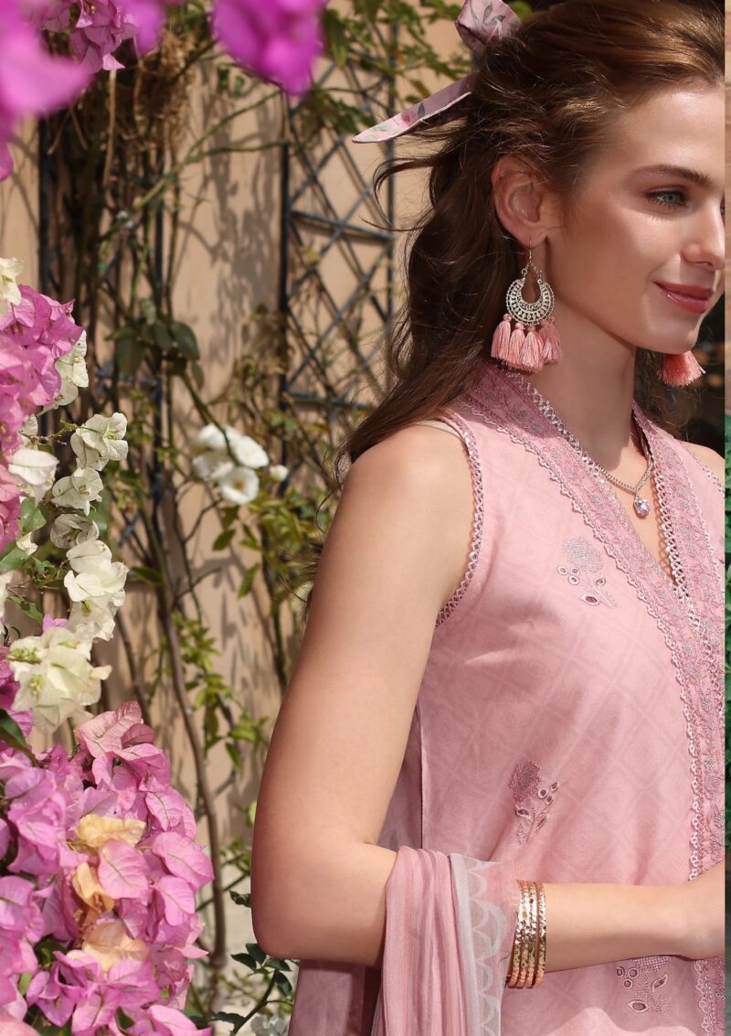 Noor By Saadia Asad Luxe Chikankari Nl25 05 A Lawn - Image 5