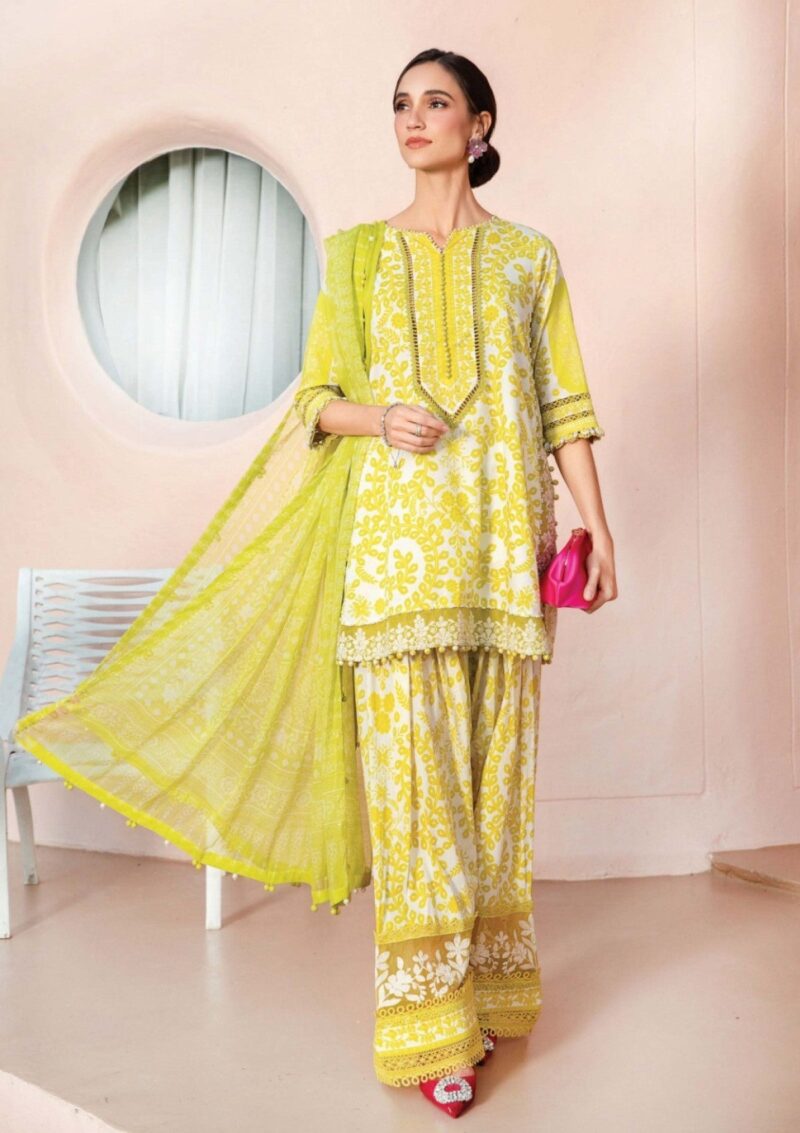 Maria B M Prints Spring Summer 25 Msl 4a Lawn