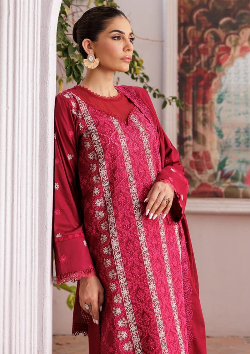 Rajbari Nissa Chikankari Edition S/S 25 D 07 Lawn