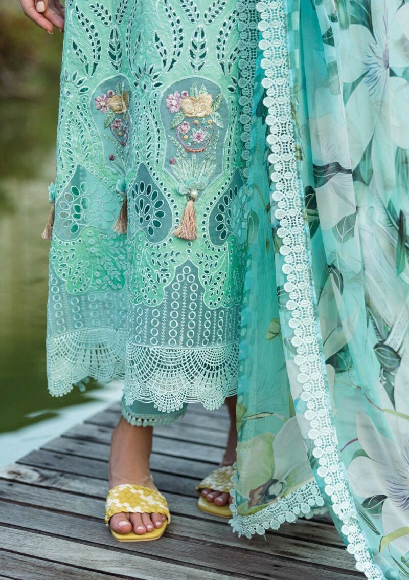 Mushq Solace Ombre Chikankari Mc25 06 Famiglia Lawn - Image 4