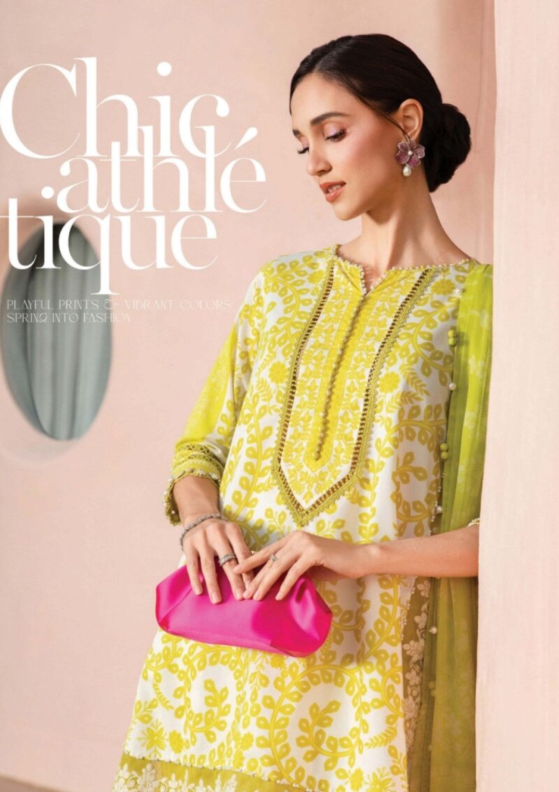 Maria B M Prints Spring Summer 25 Msl 4a Lawn - Image 2