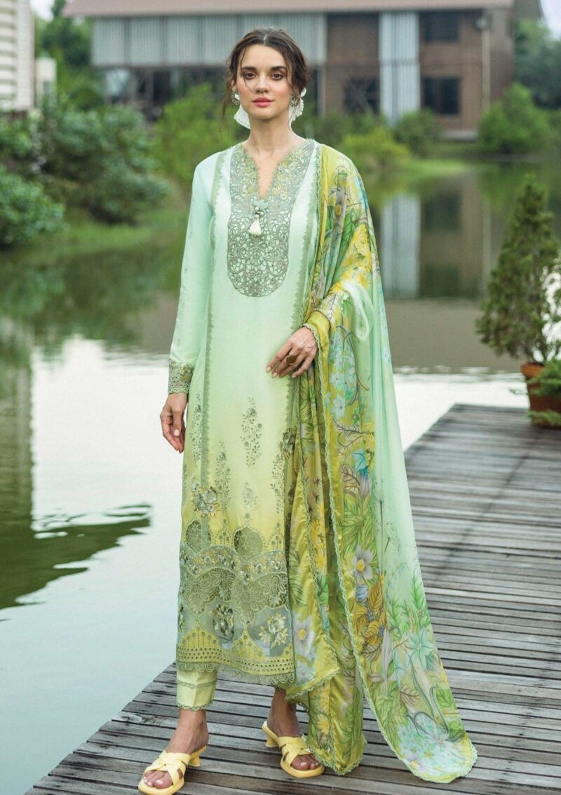 Mushq Solace Ombre Chikankari Mc25 07 Unione Lawn