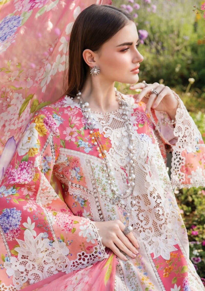 Maria B M Prints Spring Summer 25 Msl 9b Lawn - Image 2