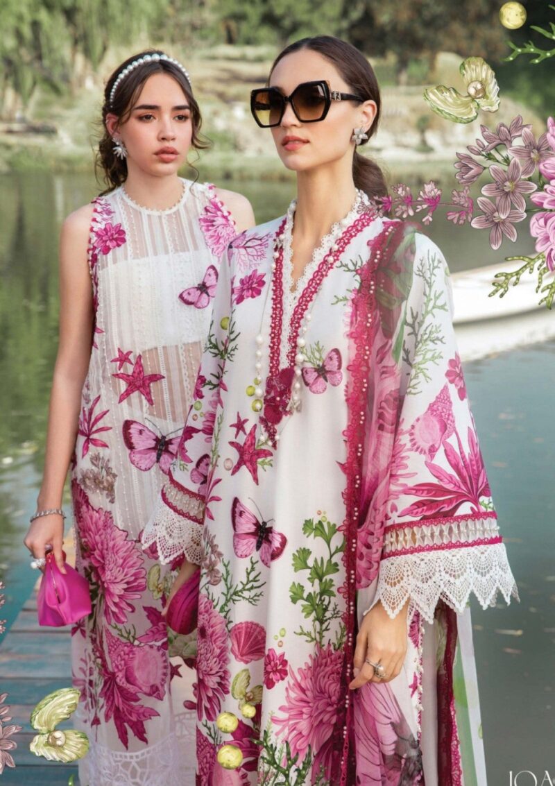 Maria B M Prints Spring Summer 25 Msl 10a Lawn - Image 3