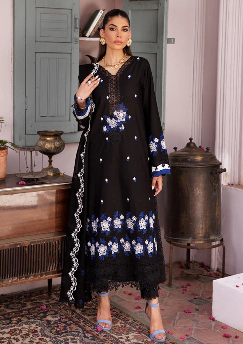 Rajbari Nissa Chikankari Edition S/S 25 D 08 Lawn