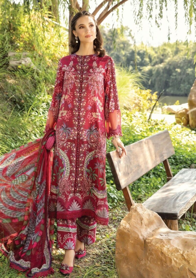 Maria B M Prints Spring Summer 25 Msl 14b Lawn