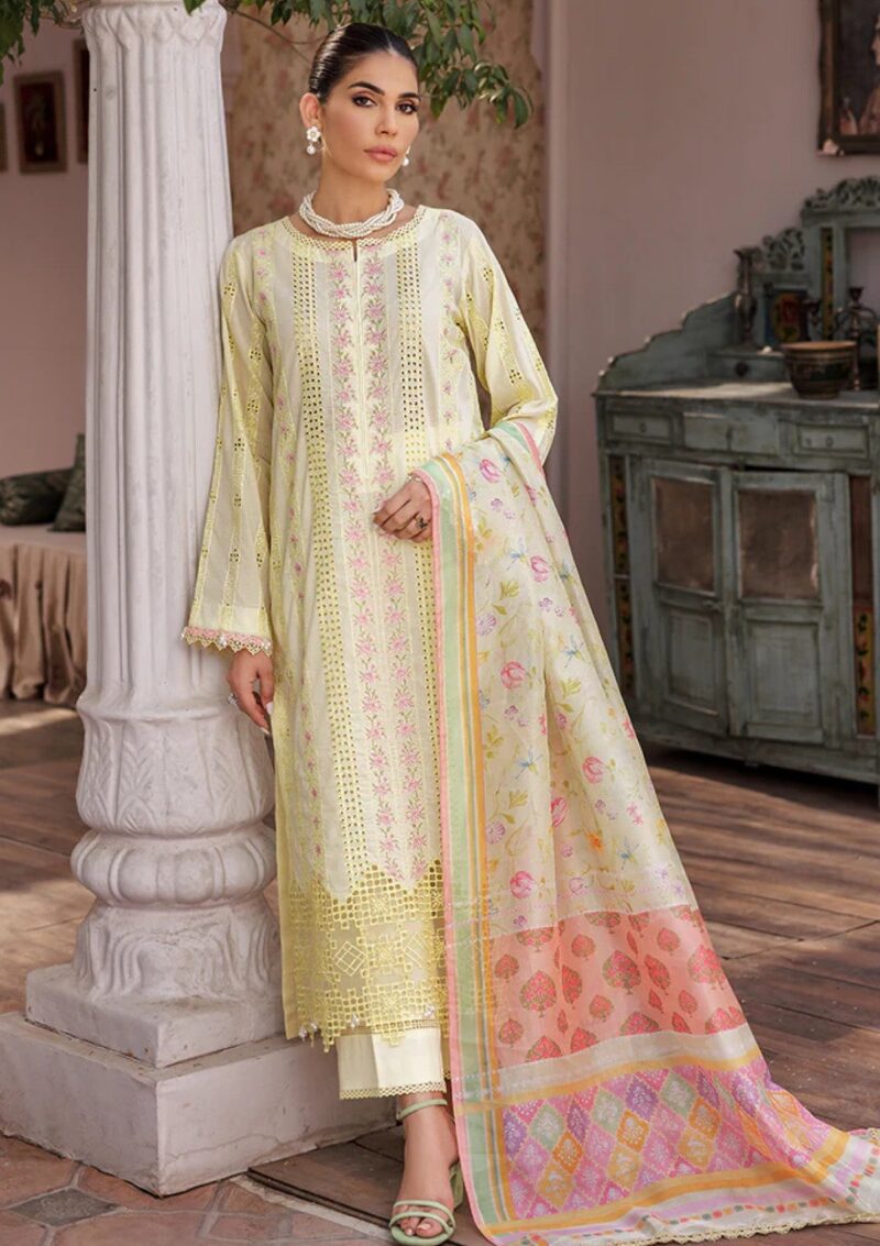 Rajbari Nissa Chikankari Edition S/S 25 D 09 Lawn