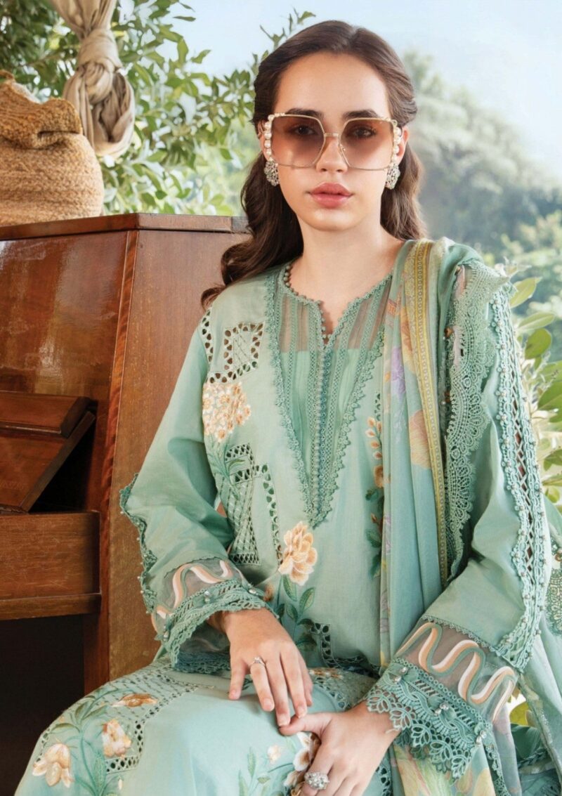 Maria B M Prints Spring Summer 25 Msl 1b Lawn - Image 2