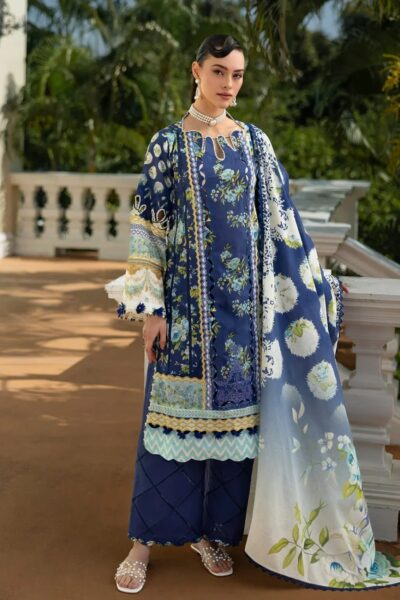 Elaf Premium Prints 25 Epe 06b Ocean's Embrace Lawn