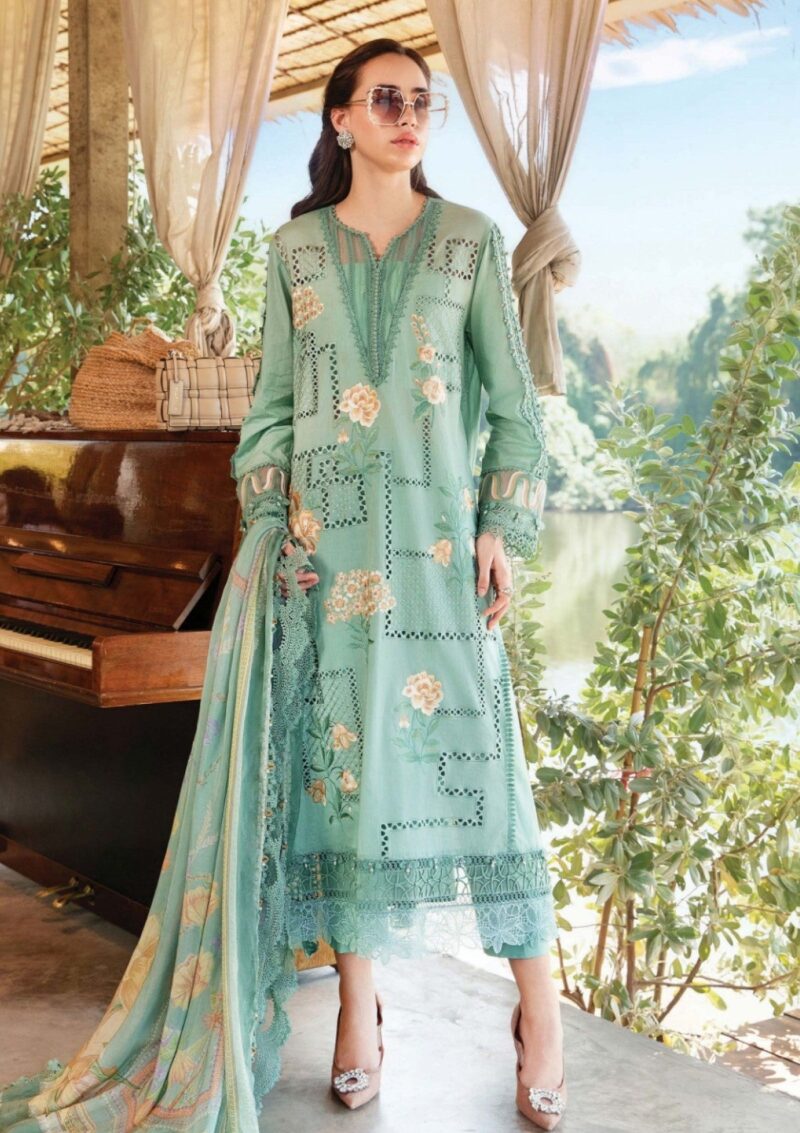 Maria B M Prints Spring Summer 25 Msl 1b Lawn