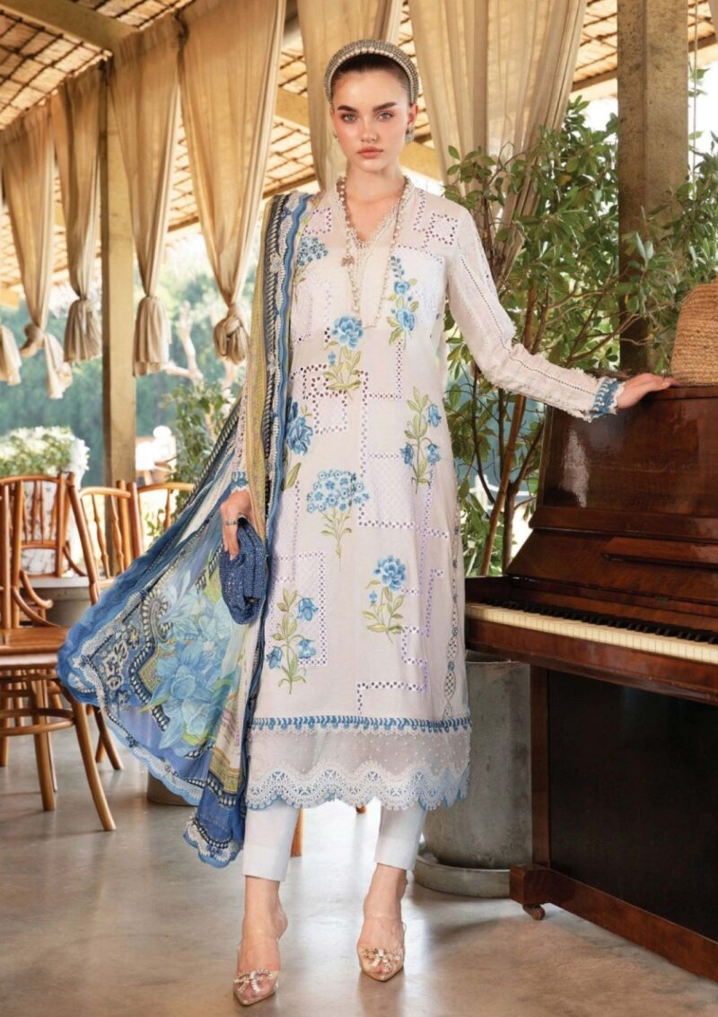 Maria B M Prints Spring Summer 25 Msl 1a Lawn