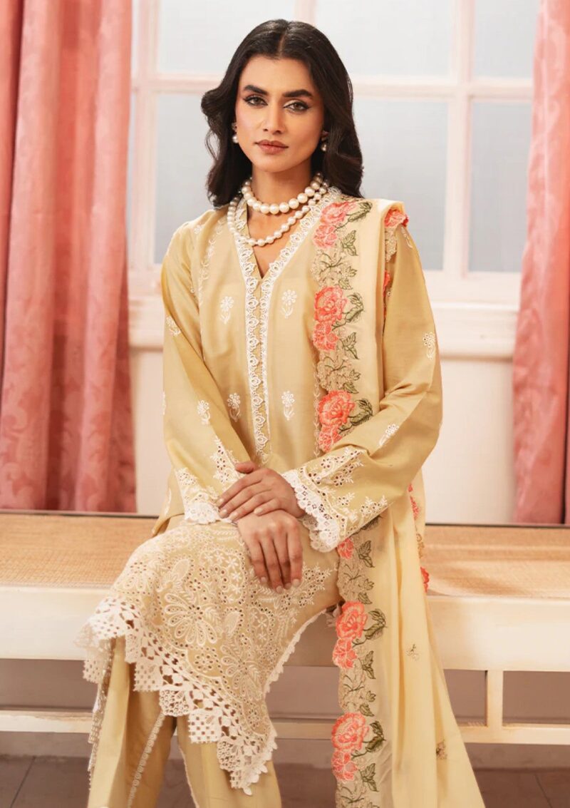 Rajbari Nissa Chikankari Edition S/S 25 D 10 Lawn