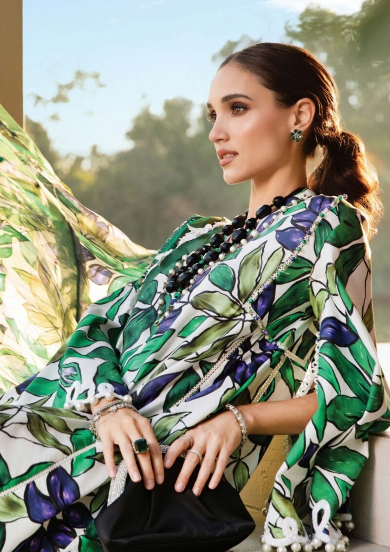 Maria B M Prints Spring Summer 25 Msl 5a Lawn - Image 2