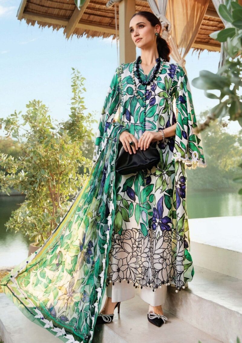 Maria B M Prints Spring Summer 25 Msl 5a Lawn