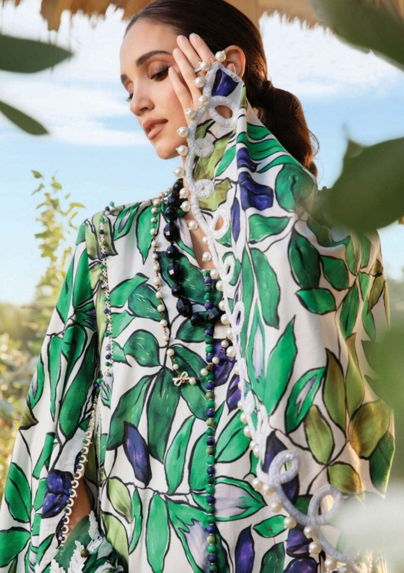 Maria B M Prints Spring Summer 25 Msl 5a Lawn - Image 3