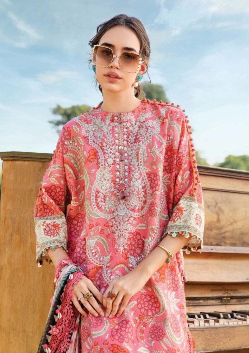 Maria B M Prints Spring Summer 25 Msl 13a Lawn - Image 2