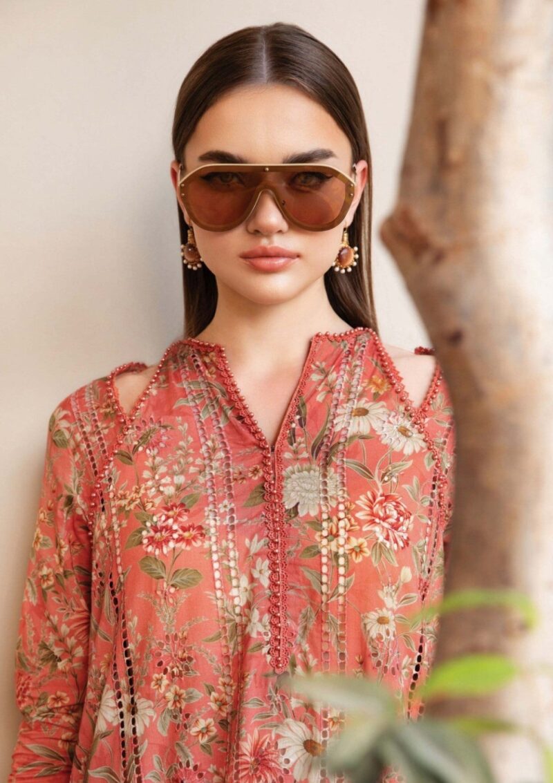 Maria B M Prints Spring Summer 25 Msl 8a Lawn - Image 2