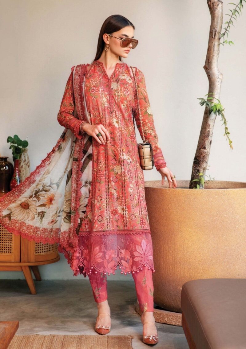 Maria B M Prints Spring Summer 25 Msl 8a Lawn