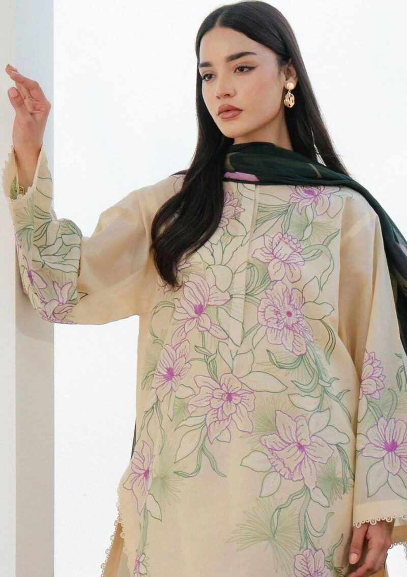 Coco By Zara Shahjahan Unstitched 25 Bloom 1b Lawn