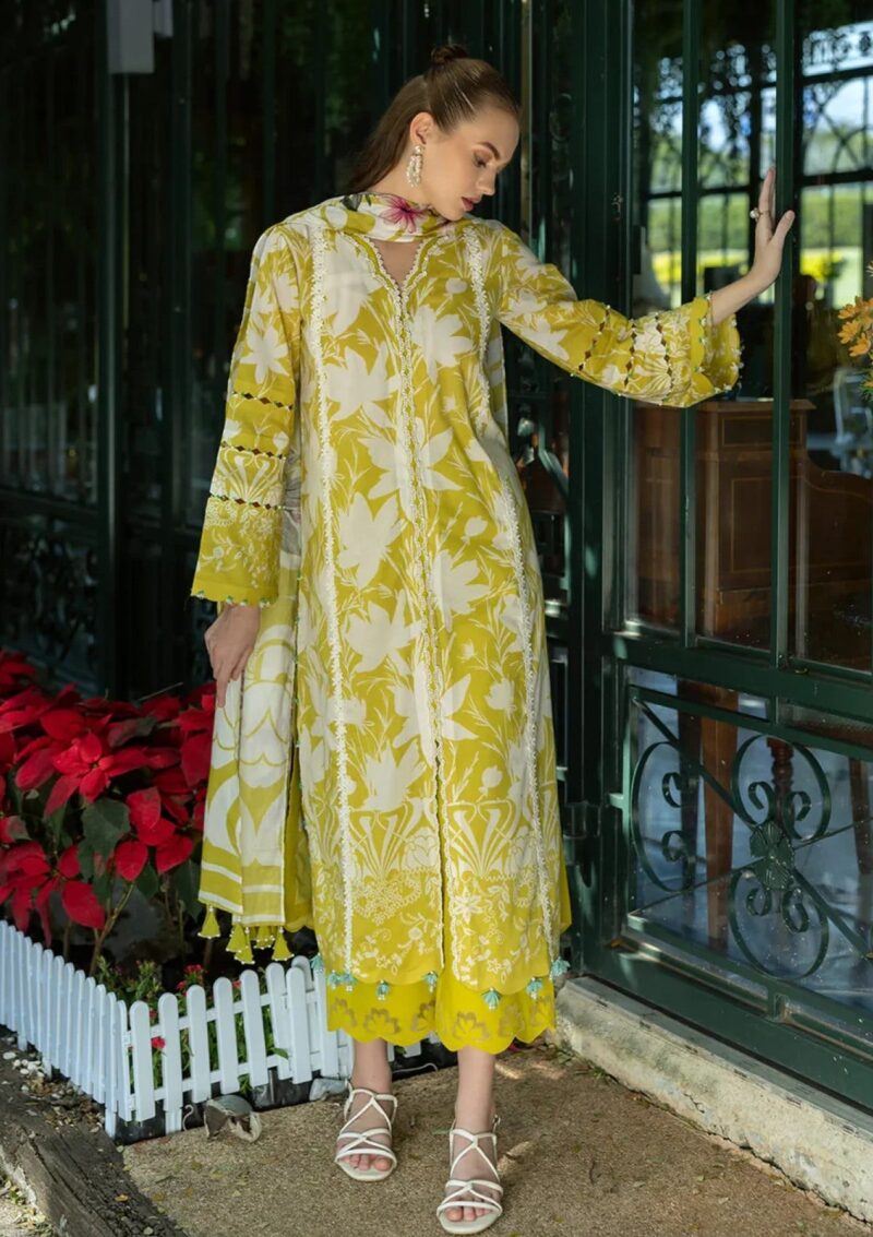 Elaf Premium Prints 25 Epe 08b Saffron Lawn