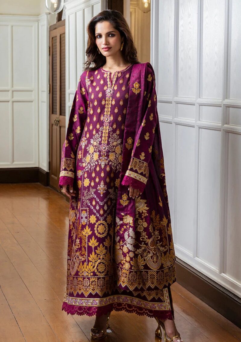 Mushq Seraph Jacquard Msj25 04 Eleanor Lawn