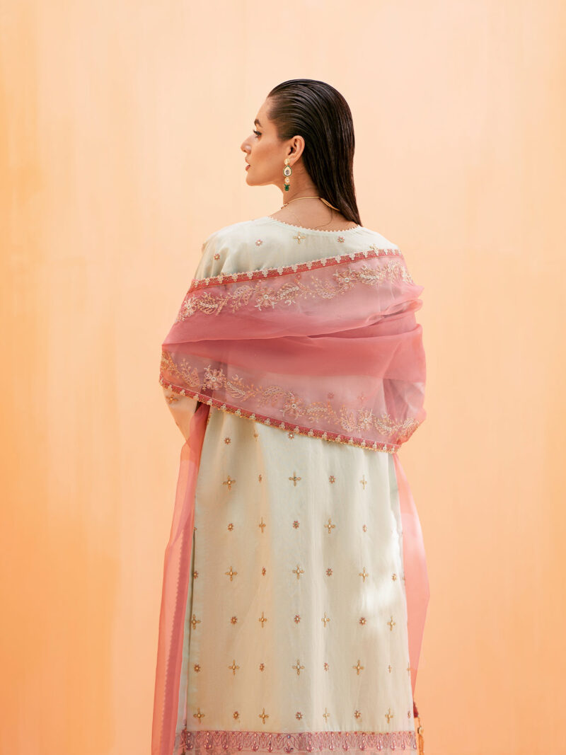 Fozia Khalid Elayne Festive Moonlight Jade Formal Collection