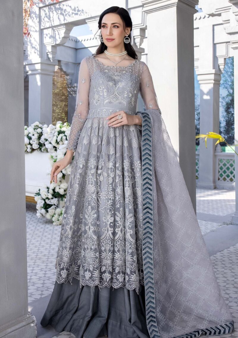 Meem Amor Organza Handwork D 07 Formal Collection