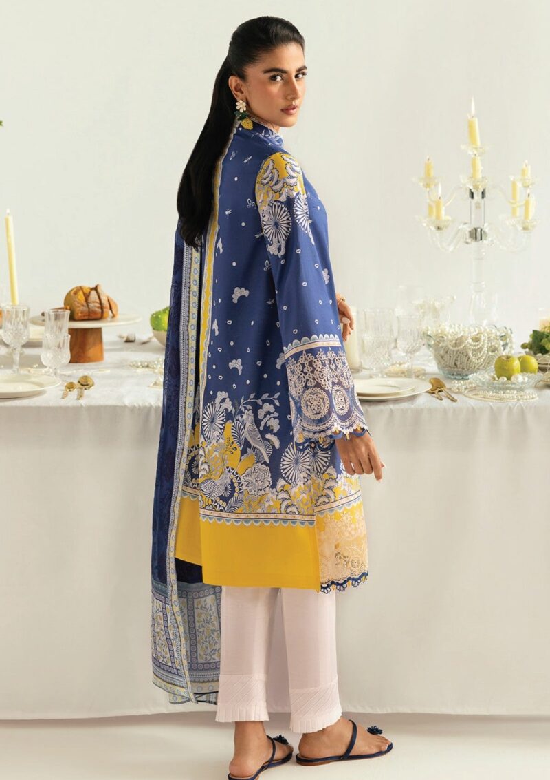 Qalamkar Q Prints 25 Pq 02 A Hina Lawn - Image 3