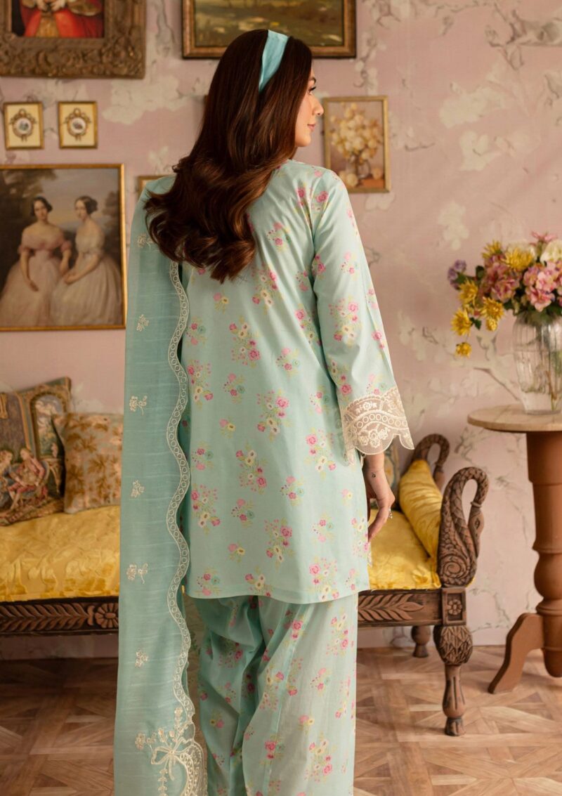 Mahnur Leila Printkari Edit Ml25 05 Lawn - Image 2