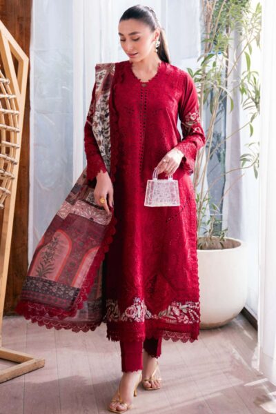 Neeshay Symphony Luxury 25 Scarlet Lawn