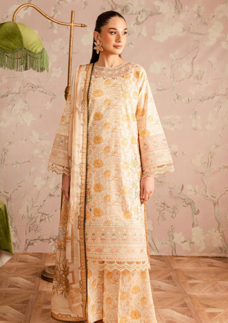 Mahnur Leila Printkari Edit Ml25 02 Lawn