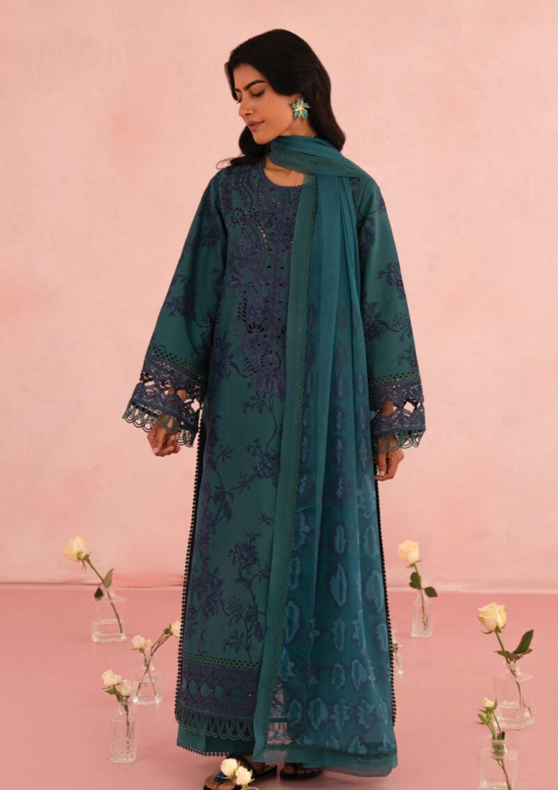 Afrozeh Floral Charm Afc25 03 Acacia Lawn