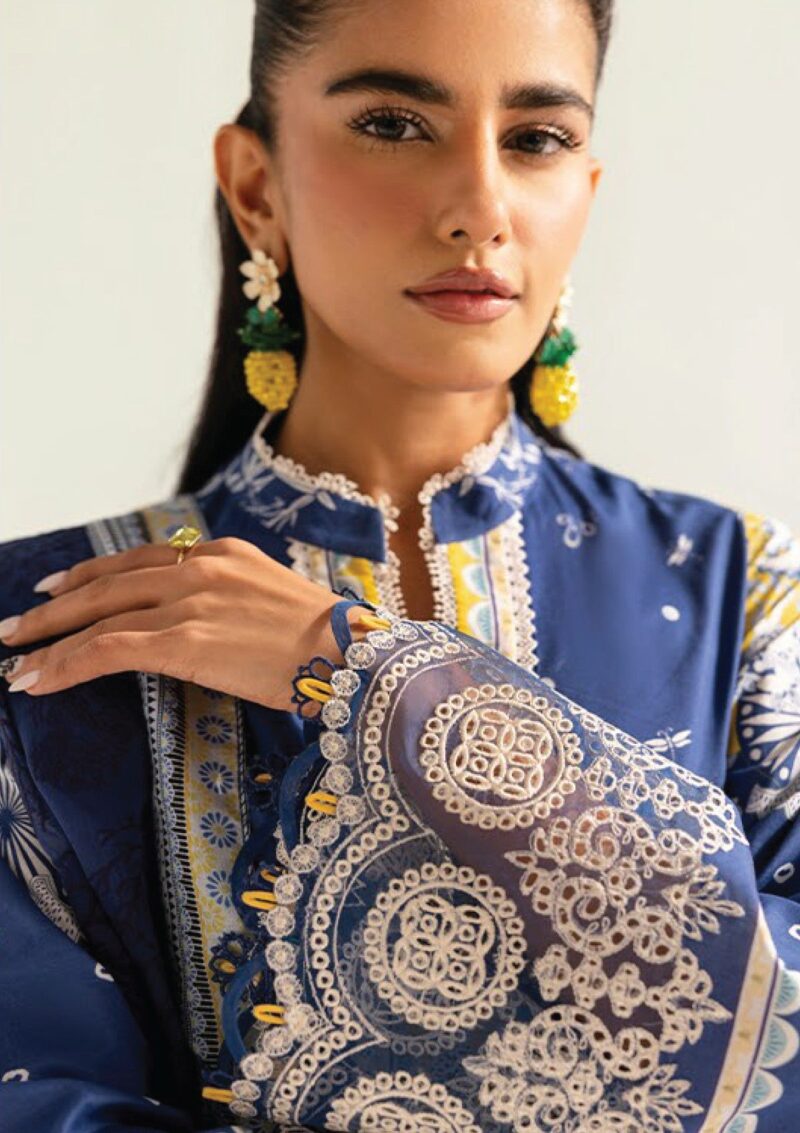 Qalamkar Q Prints 25 Pq 02 A Hina Lawn - Image 4