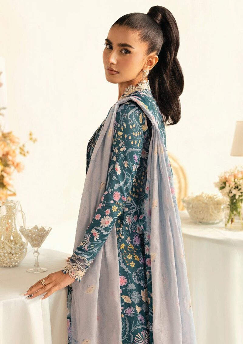 Qalamkar Q Prints 25 Pq 04 B Rhea Lawn - Image 3