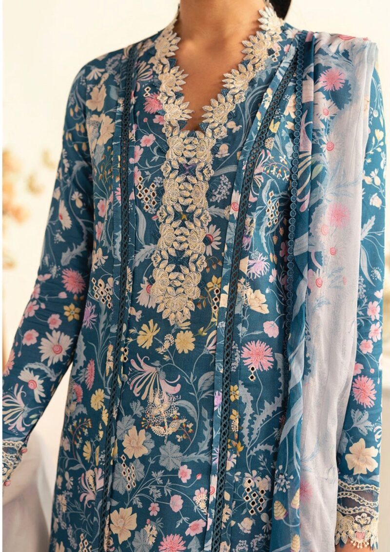 Qalamkar Q Prints 25 Pq 04 B Rhea Lawn - Image 4