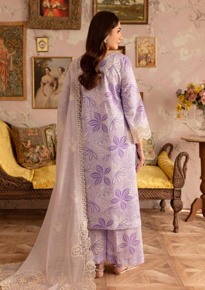 Mahnur Leila Printkari Edit Ml25 04 Lawn - Image 2