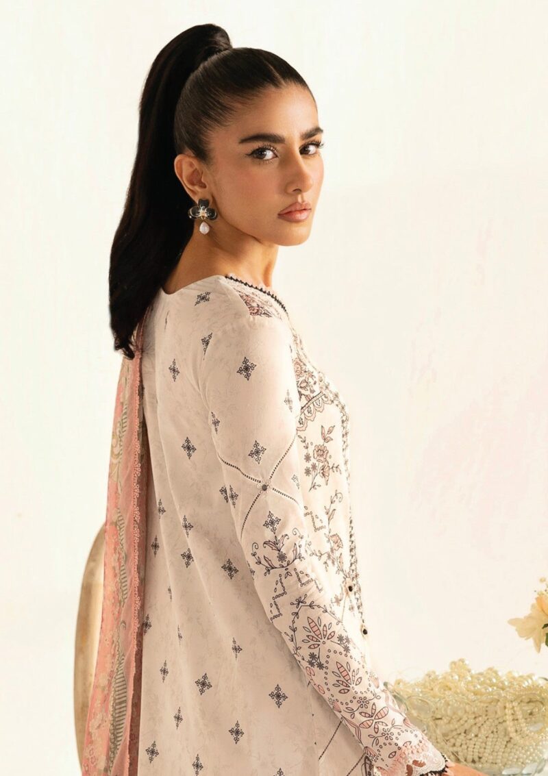 Qalamkar Q Prints 25 Pq 09 A Lyra Lawn - Image 3