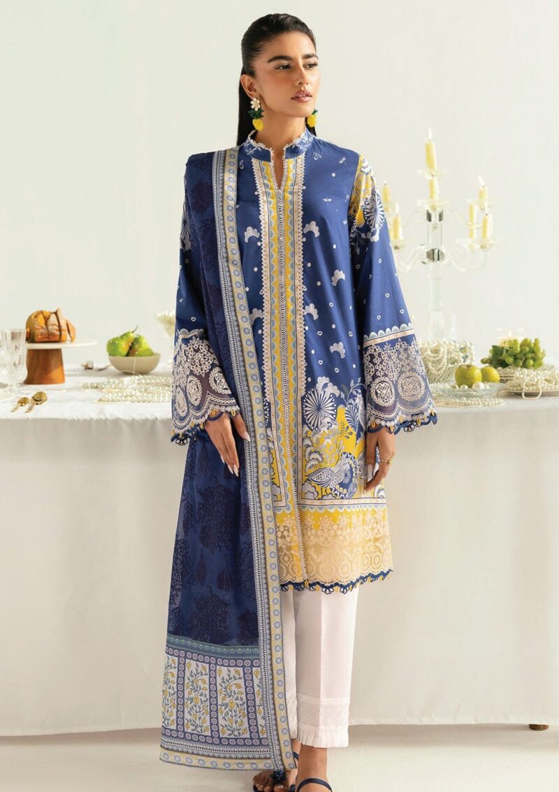 Qalamkar Q Prints 25 Pq 02 A Hina Lawn