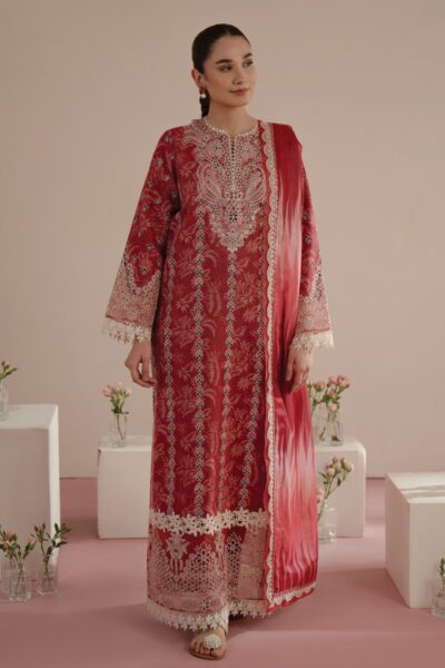 Afrozeh Floral Charm Afc25 01 Diana Lawn