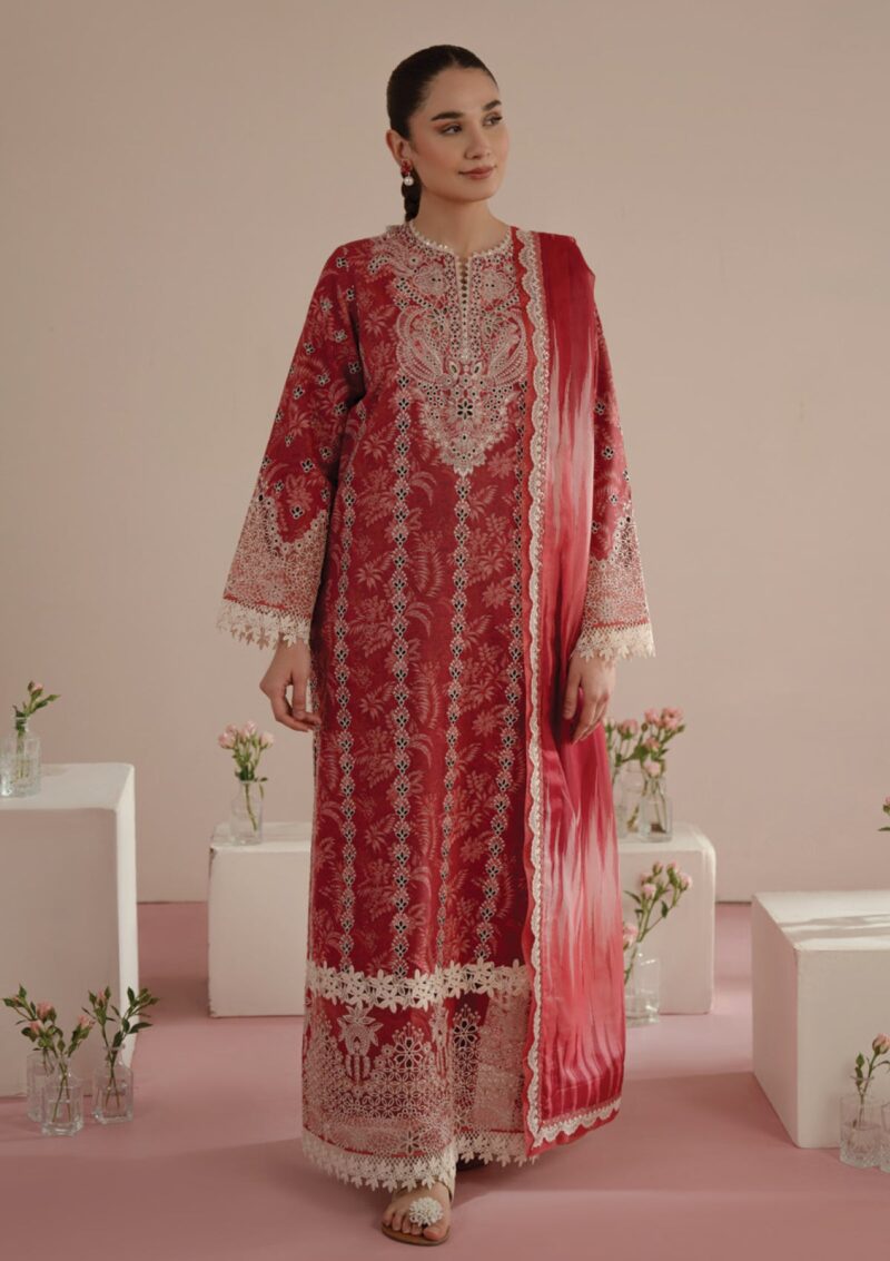 Afrozeh Floral Charm Afc25 01 Diana Lawn