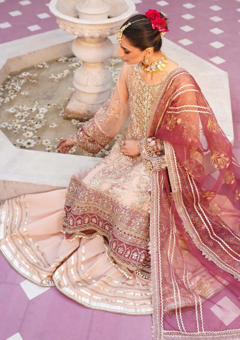 Mehak Yaqoob Luxury Ml 06 Cherry Blossom Wedding Collection