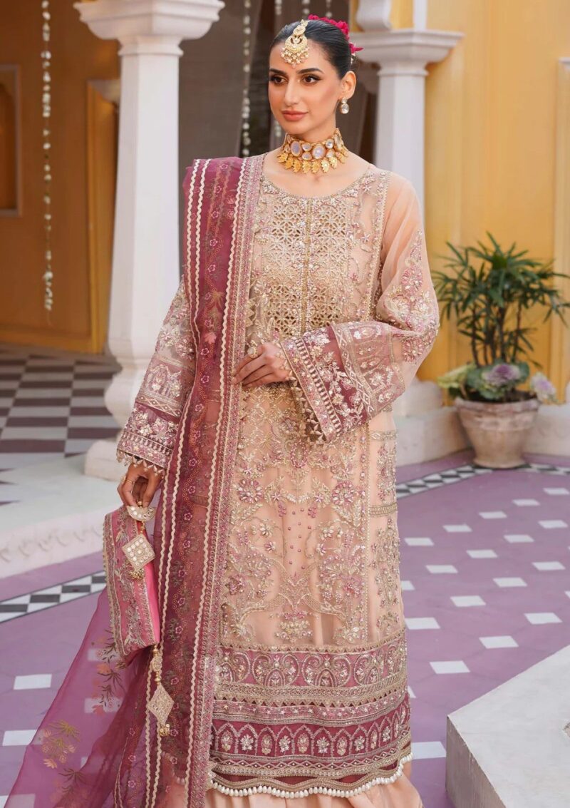 Mehak Yaqoob Luxury Ml 06 Cherry Blossom Wedding Collection