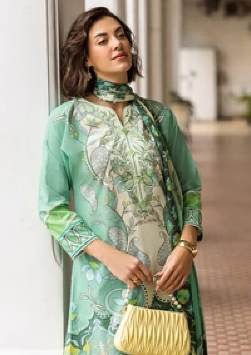 Mushq Hemline La Dolce Prints D 05b Ariela Lawn - Image 2